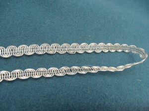 ruban -1cm- argent