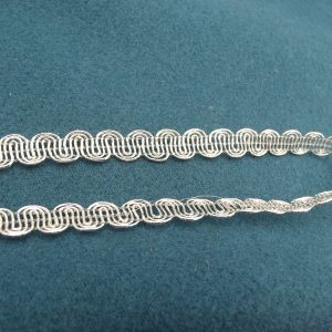 ruban -1cm- argent