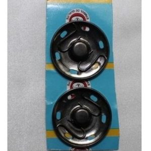 Bouton pression anthracite 3 cm
