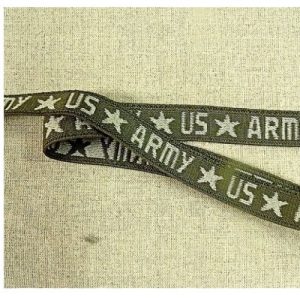 Ruban Elastique Motif US ARMY 15 mm