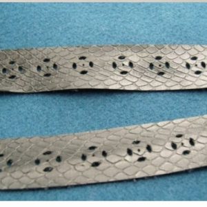 Ruban Simili Cuir/ Skai Lezard 20 mm