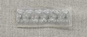 Agrafe- 12mm- argent