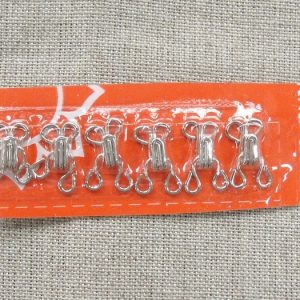 Agrafe- 14mm- argent