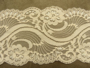 DENTELLE DE CALAIS-9 cm- SAUMON