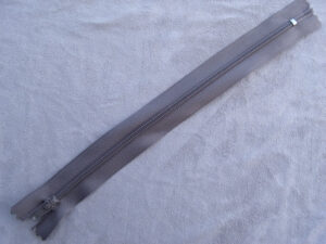 FERMETURE A GLISSIÈRE –20cm CHÂTAIGNÉ -NON SÉPARABLE