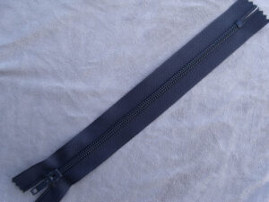 FERMETURE A GLISSIÈRE –20cm -GRIS FONCE -NON SÉPARABLE