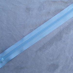 FERMETURE A GLISSIÈRE –20cm-BLEU CIEL-NON SÉPARABLE