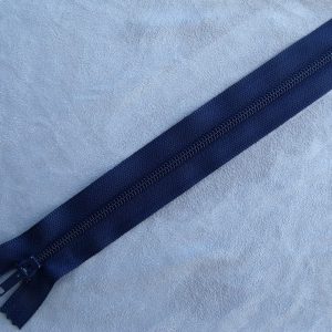 FERMETURE A GLISSIÈRE –20cm-G.M BLEU MARINE foncé -NON SÉPARABLE