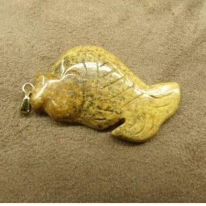 PENDENTIF MOTIF POISSON- LEOPARD SKIN ,LONGUEUR : 7 cm / HAUTEUR : 2,5 cm / EPAISSEUR : 0,3 cm
