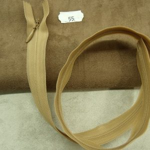 FERMETURE INVISIBLE- 55 cm- BEIGE