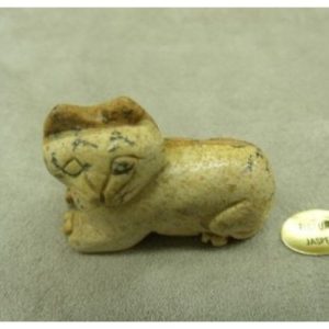 PIERRE MOTIF CHAT - PICTURE JASPER ,HAUTEUR: 2,5 cm / LONGUEUR: 3,5 cm