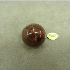 PIERRE MOTIF BOULES-BRECIATED JASPER ,2.5 cm