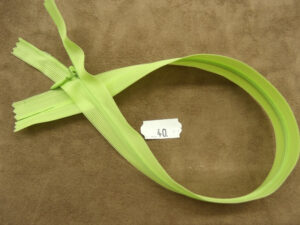 FERMETURE INVISIBLE- 40 cm- VERT POMME