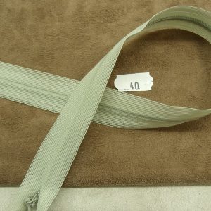 FERMETURE INVISIBLE- 40 cm- GRIS PERLE
