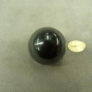 PIERRE MOTIF BOULES- HEMATITE