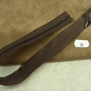 FERMETURE INVISIBLE- 35 cm - MARRON