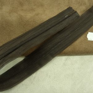 FERMETURE INVISIBLE- 35 cm - MARRON FONCE