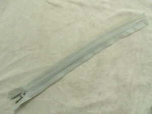 FERMETURE INVISIBLE-22cm--GRIS CLAIR- NON SÉPARABLE