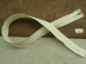 FERMETURE A GLISSERE- 50 cm- IVOIRE
