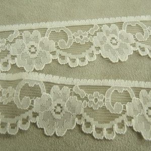 DENTELLE EN RUBAN- 3 cm- BLANC CASSÉE