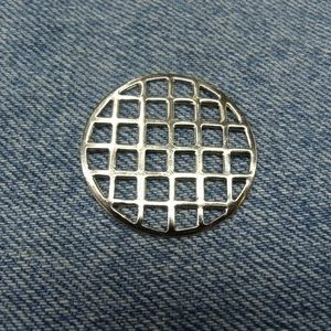 ARTICLE DE DECORATION- CERCLE Métal - argent