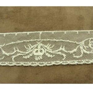 DENTELLE de calais creme 4 cm