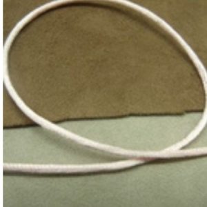 LOT DE 3 METRES RUBAN QUEUE DE RAT ROSE PALE LEGEREMENT SATINE 2.5 mm