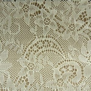DENTELLE DE CALAIS 150 cm- IVOIRE LUREX