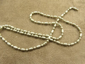 CHAINE METAL - 2 mm - ARGENT