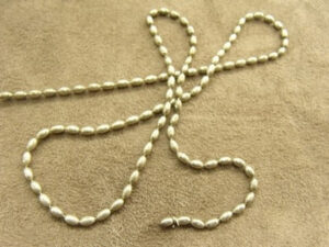 CHAINE METAL - 2 mm - ARGENT