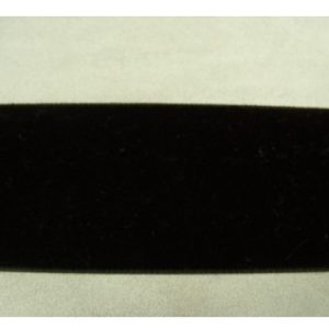 Ruban Velours Marron Foncé 30 mm