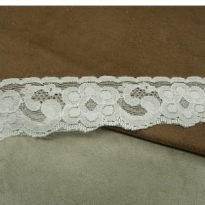 DENTELLE DE CALAIS blanche 4 cm