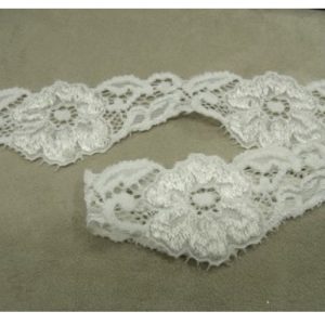 DENTELLE DE CALAIS STRETCH blanche 3 cm
