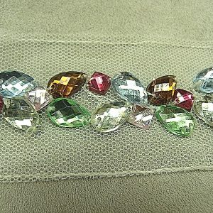 largeur 2.5 / STRASS 4.5 cm