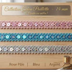 Galon Paillette 14 mm
