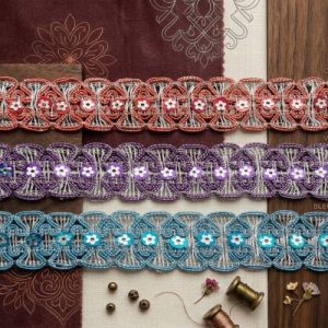 Ruban Avec Sequin 30 mm