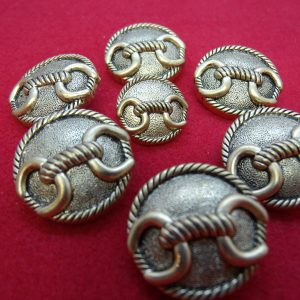 bouton acrylique bronze