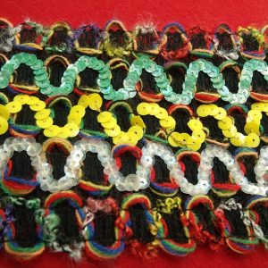 ruban fantaisie multicolore
