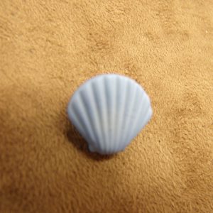 BOUTON DECORATIFS ENFANTS - MODELE SAINT JACQUES- BLEU ciel
