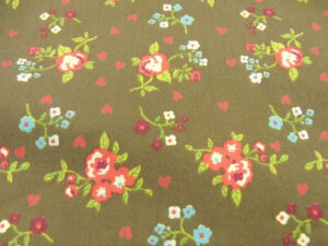 tissu coton imprimé multicolore
