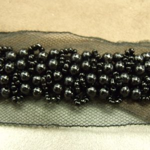 largeur total: 4 cm / perlé 2.5 cm