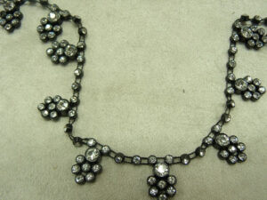 ruban petite frange de strass