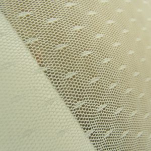 FILET RÉSILLE PLUMETIS blanc cassé 150 cm