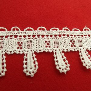 guipure coton blanche 4.5 cm