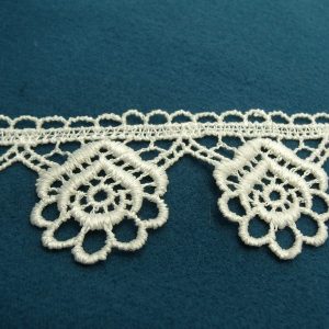guipure coton blanche