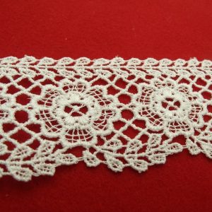 guipure coton blanche