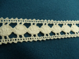 guipure coton beige entre 2 - 2.5 cm