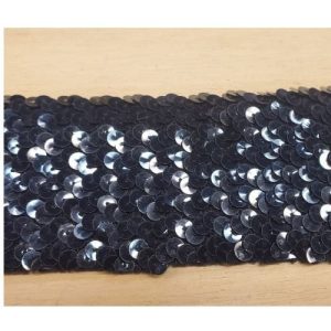 Ruban Pailleté Scintillante Elastique Avec sequin 7 cm