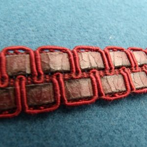 Ruban skai bordeaux
