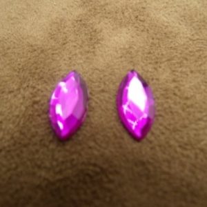 Strass Ovale 15 mm × 8 mm – Lot de 10 et 20